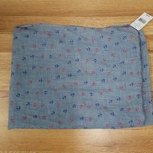 Woman's Nautical Themed Infinity Scarf